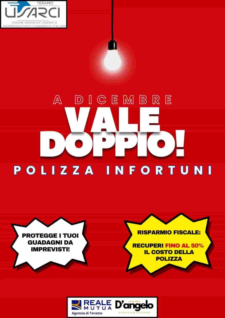 Investi il tuo futuro POLIZZA INFORTUNI un'opportunità unica a Teramo con USARCI TE